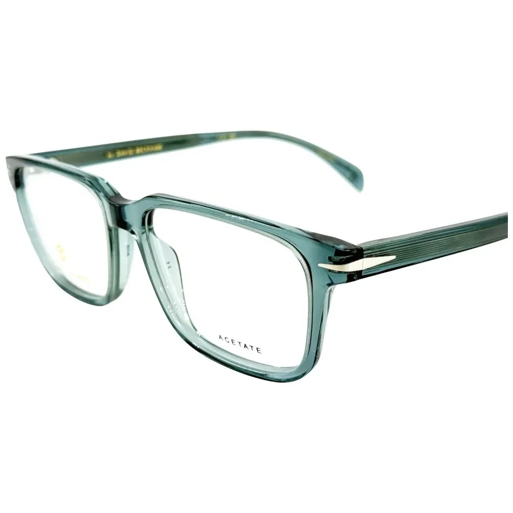 David Beckham DB1022 Mens Plastic Eyeglass Frame PJP Blue 52-16 w Case